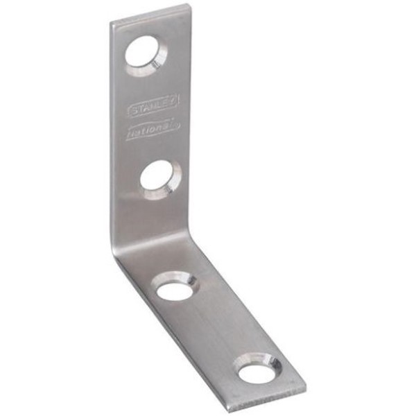 National Hardware N348-318 Corner Brace 2x5/8x2 Stainless Steel