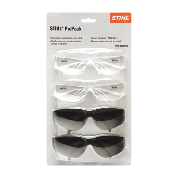 STIHL SOUTHEAST INC 7010 884 0315 Pro Pack Safety Glasses Accessory Safety Item
