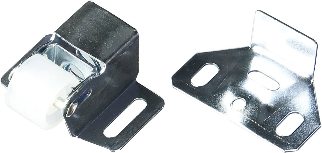 Laurey 04201 Roller Catch Single Steel Chrome