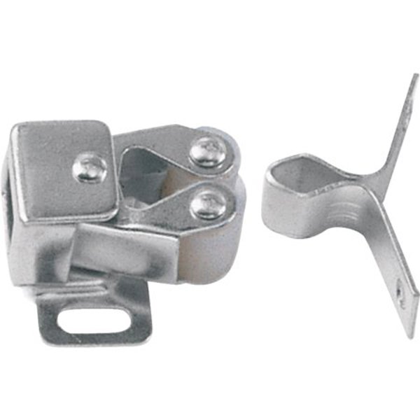 Laurey 04301 Double Roller Catch Satin Nickel