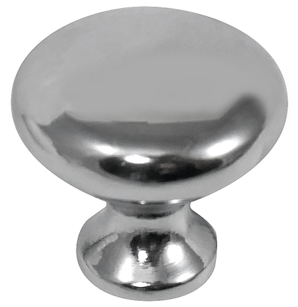 Laurey 54426 Polished Chrome Knob 1-1/4 In