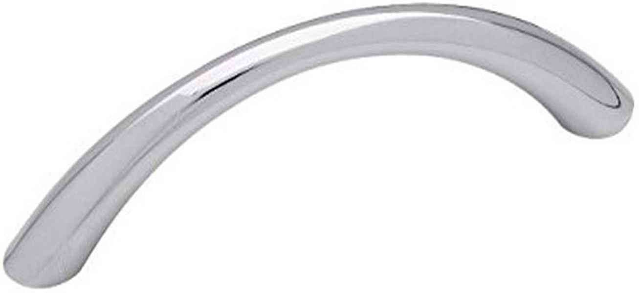 Laurey 75126 Tapered Bow Pull 96Mm Chrome Polished