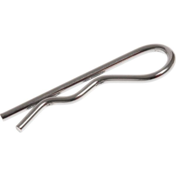 Hillman 43983 Hitch Pin Clip Stainless Steel 0.148 Inch Diameter 2 15/16 Inch Length Durable and Reliable