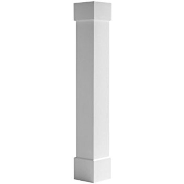 BLUELINX 163779 Column Kit 8x10 PVC Classic White