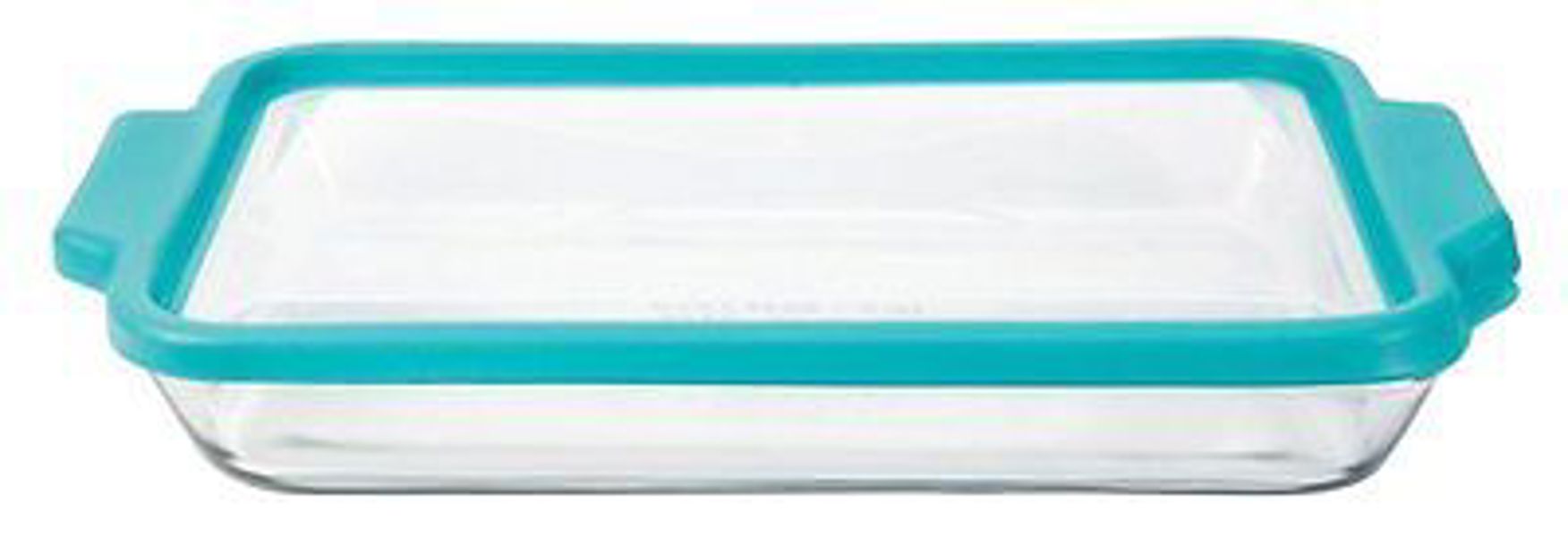 Anchor Hocking 91967L20 Baking Dish 3 Qt with Teal TrueFit Lid