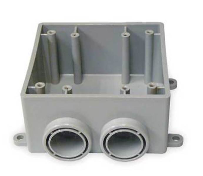 CANTEX INC 5133391 Outdoor Box 2-Gang 3/4 In Type FSS
