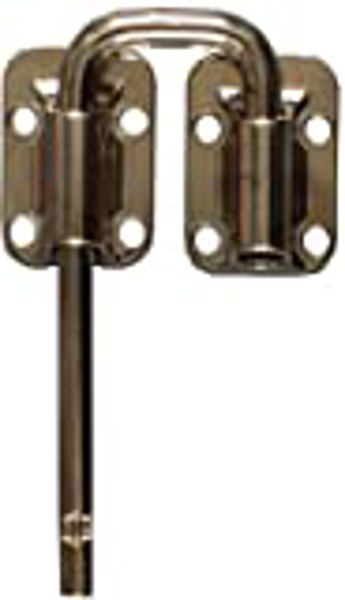National Hardware N238-972 Sliding Door Lock 1 1/2 In Steel Nickel