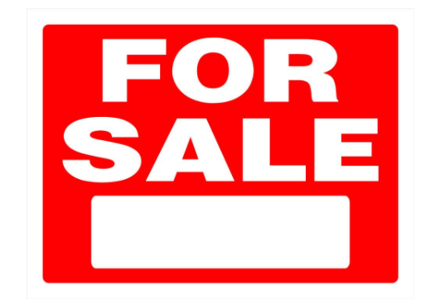 Hillman Group 840240 For Sale Sign 18x24 Red Printed on Both Sides