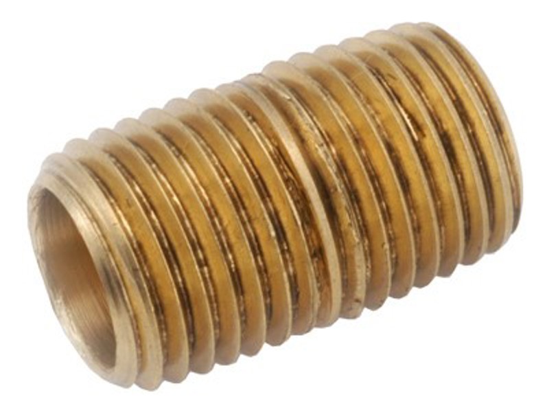 B&K Industries 462-001 Brass Nipple 3/8 In X Close No Lead Brass