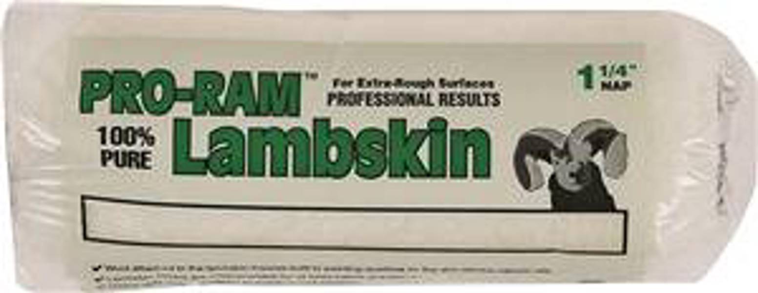 Linzer Products RC707 Roller Paint Lambskin Cover 9 In 1-1/4 In Thick