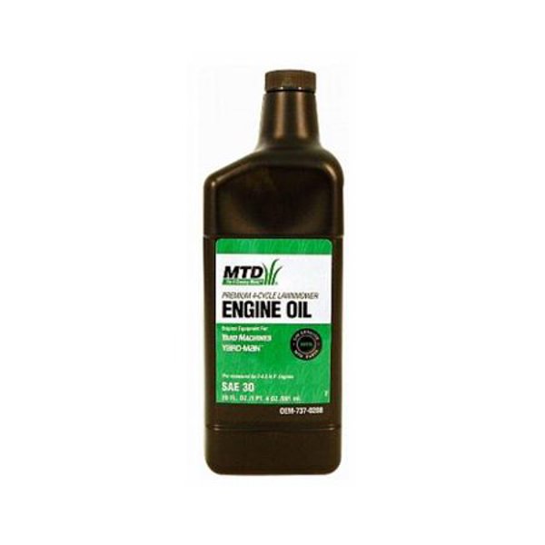 ARNOLD CORP OEM-737-0208 Engine Oil 20 Oz 4-Cycle Light to Dark Amber Liquid