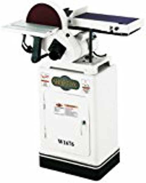 Woodstock International Inc W1676 Combination Sander 6 In x 10 In 1 HP Sander Cabinet and Belt