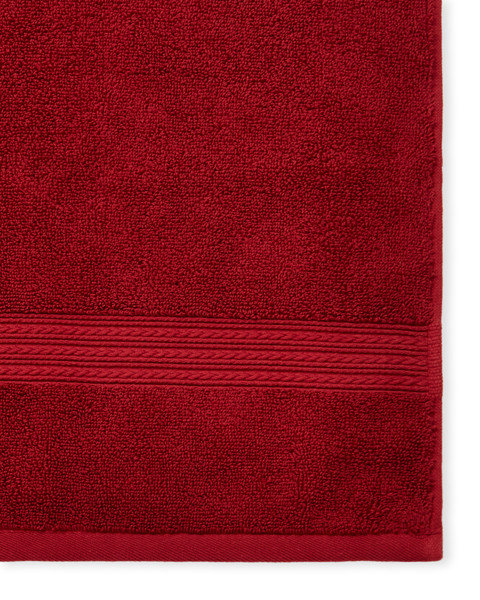 Kassatex KDK-172-GAR Wash Towel 100% Egyptian Cotton Garnet Red