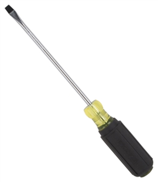 Vulcan MP-SD06 Screwdriver Pro Slot 1/4 Inch x 6 Inch Durable Steel Handle