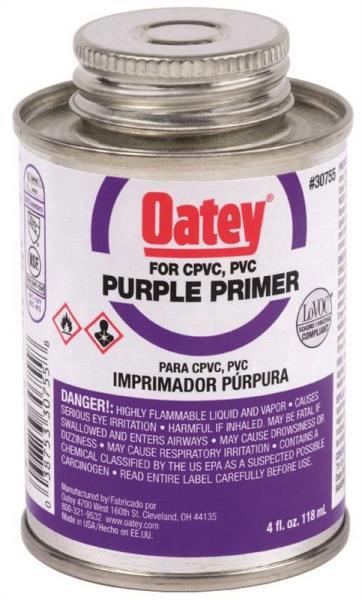 Oatey 30755 Liquid Purple Primer 4 Pz Pail Purple