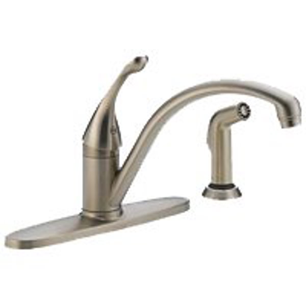 Delta Faucet 440-SS-DST Kitchen Faucet  with Side Spray