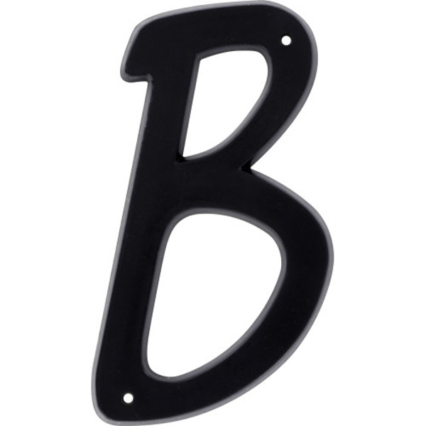 Hillman Group 842534 Black 4 In House Letter Plastic