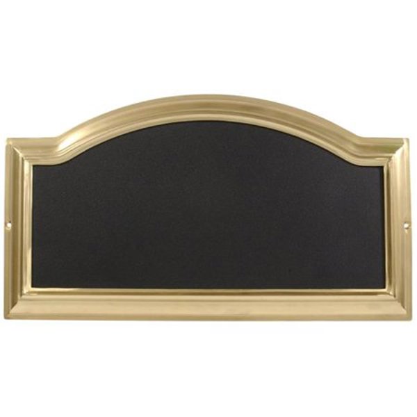 Hillman Group 843266 Address Plaque 1-5 Polished Brass