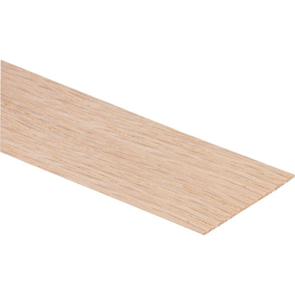 Cloverdale Company 78210 Red Oak Wood Veneer Band 7/8 In x 25 Ft Red