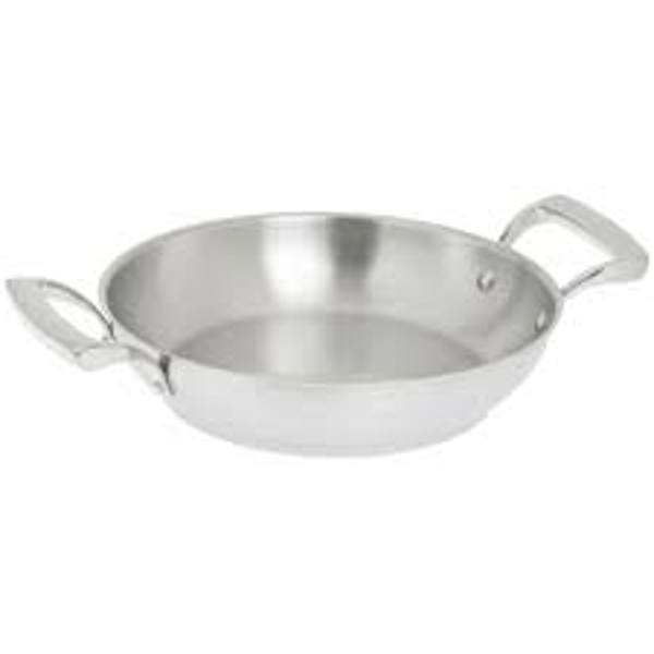 Browne Foodservice 5724173 Paella Pan 12.5 In Stainless Steel