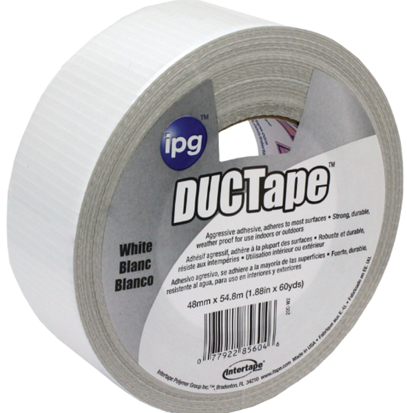 Intertape Polymer Corp 20C-W2 Duct Tape 1.88 In x 6 Yd Cloth Backing White