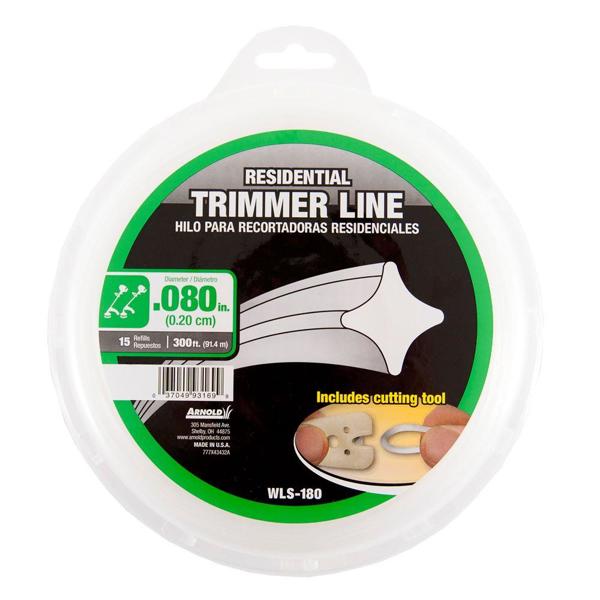 Arnold Corp WLS-180 Trimmer Liner .080 Refills 300 Ft
