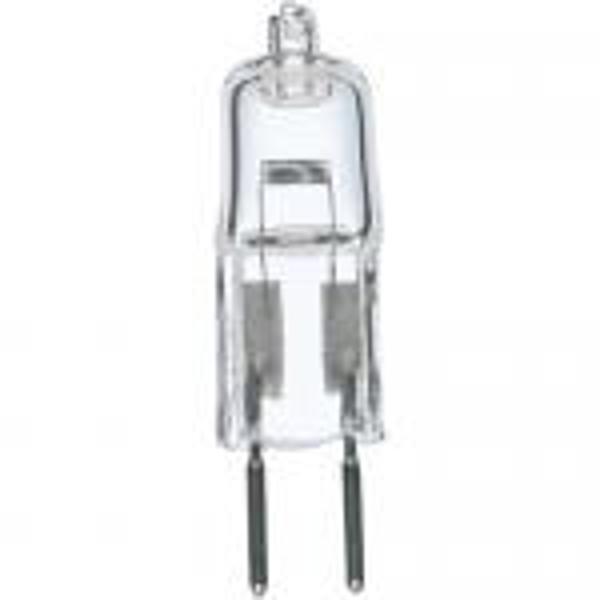Satco S3469 T4 Halogen Light Bulb 35 Watts 12V Dimmable 595 Lumens GY6.35 Base Clear Warm White