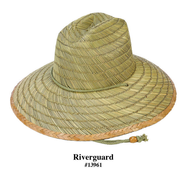 Hardware Mercantile Intl 13961 One Size Fits All Straw Hat 5 In Brim