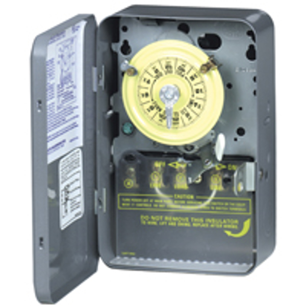 Intermatic Inc WH40 Water Heater Timer 208-277V 40A Gray