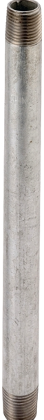 B&K Industries 567-600HC Galvanized Pipe Nipple 1/2 In x 60 In 60 Gal