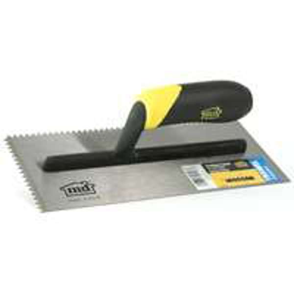 M-D Building Products 49110 Square Notch Trowel 1/4 In x 1/4 In x 1/4 In