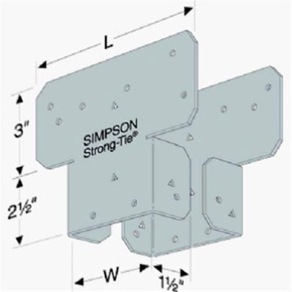 Simpson Strong-Tie Cap Post