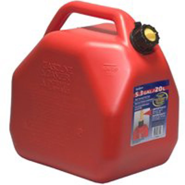 Scepter 5 Gallon Fuel Container For Lawn Mowers And Outdoor Equipment