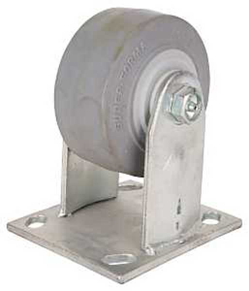 ProSource JC-T01 Heavy Duty Rigid Plate Caster 4x2 Thermoplastic