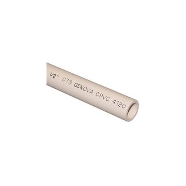 Genova Products 50035 CPVC Pipe 3/4 In X 5 Ft