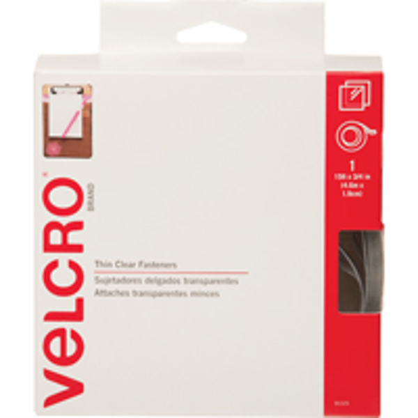 VELCRO USA INC 91325 Clear Tape 3/4 In x 15 Yd 5 Lb