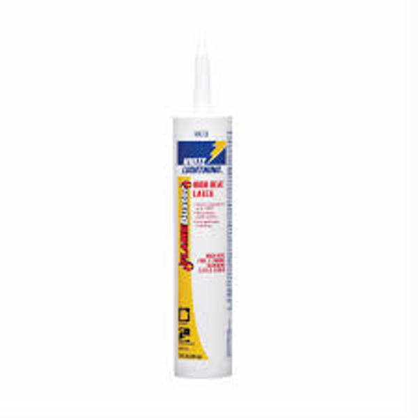 White Lightning W44017010 Block Sealant 10 Oz Fire and Smoke Cartridge Solid 7PH 1.54 Specific Gravity