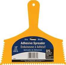 84 Adhesive Spreader 8 In 1/4 Notch