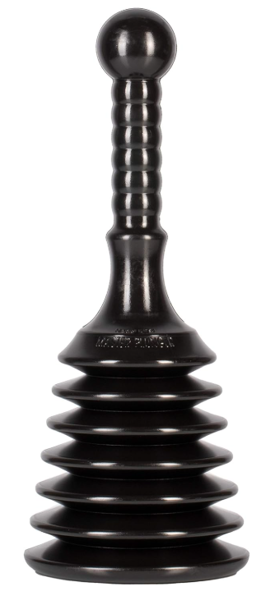 GT WATER PRODUCTS MPS4 Plunger 4.8X10.9 In Sink Tub Black Cup