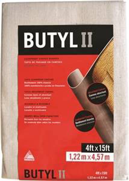 Trimaco 85328 Butyl Drop Cloth 4x15