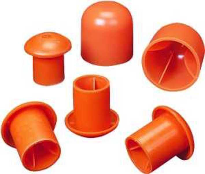 Mutual Industries 14640-3 Rebar Caps #3-9 Each Plastic Polymer
