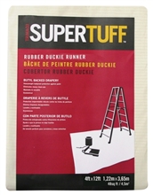 80207 12X4 Ft Butyl Backed Drop Cloth