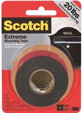 414H-DC 1 In X 60 Yd Black Mounting Tape