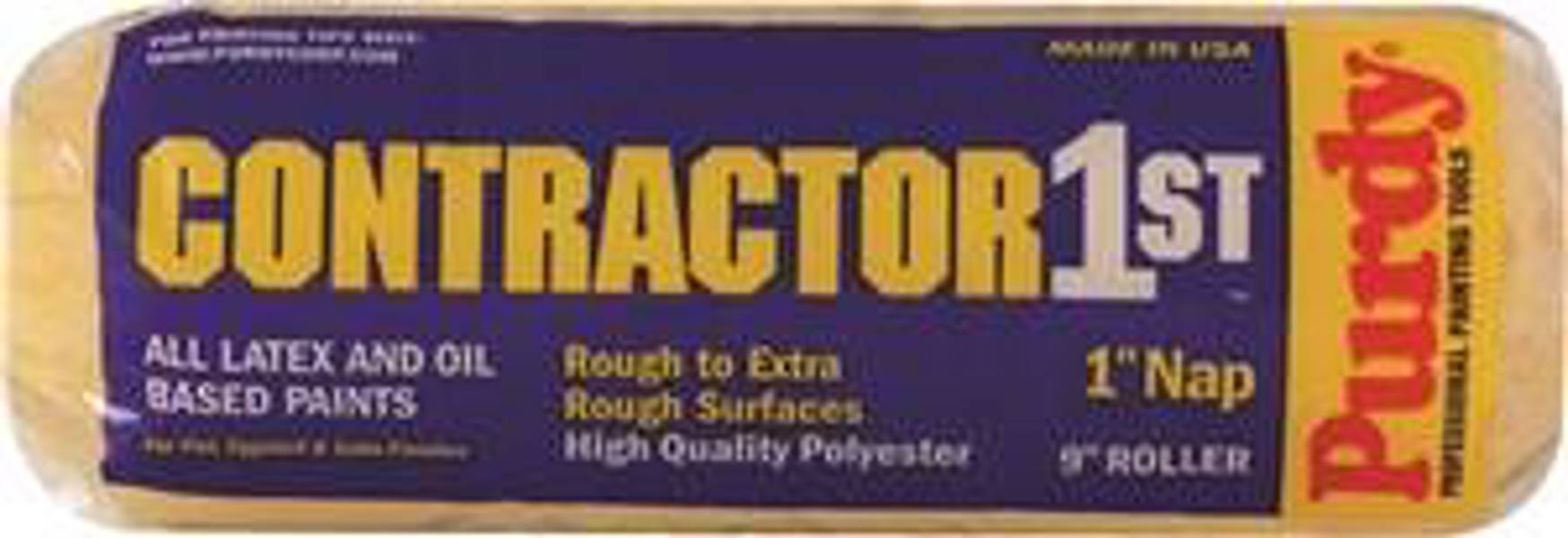 Purdy Corporation 688095 Knitted Fabric Roller Cover 1x9 In for Rough Surfaces