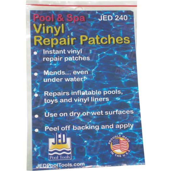JED POOL TOOLS, INC. 35-240 Vinyl Repair Patches for Pool and Spa