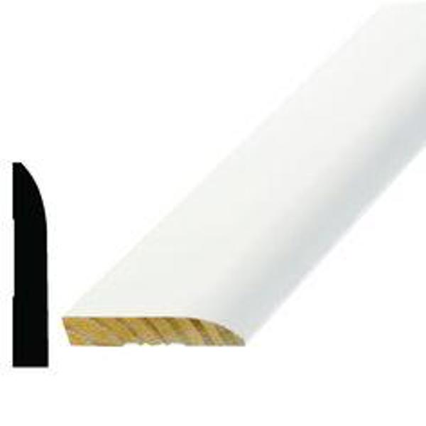 CSI WM 713P Primed Baseboard Molding 3-1/4 In Sold Per Length