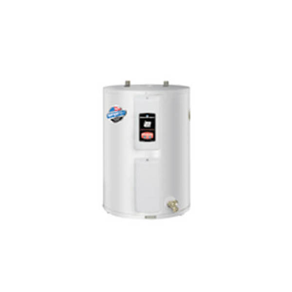Bradford White MI40L6DS Electric Heater 40 Gal Capacity 4500 Watts 240V Low Boy 31-1/4 In x 22 In White