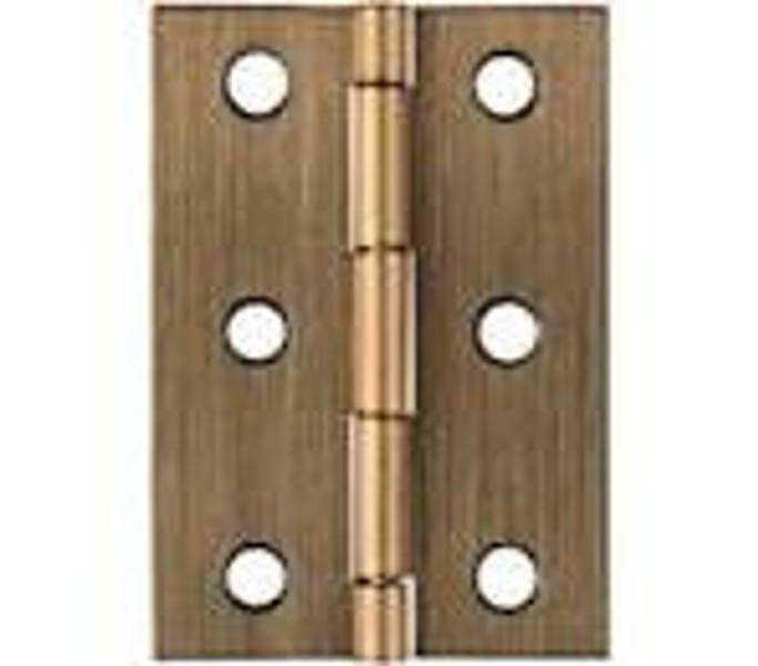 National Hardware N211-409/V1802 Broad Hinge 2-1/2 In Door Leaf Brass