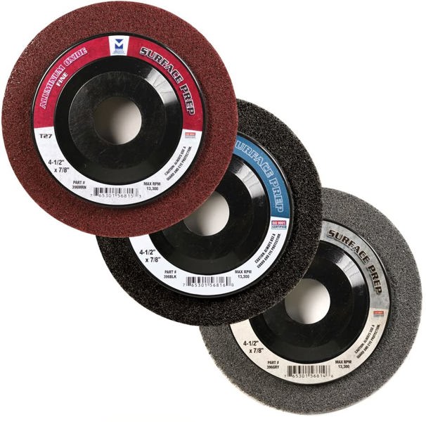 Mercer Abrasives 396BLK Wheel Prep 4-1/2 In Extra Black