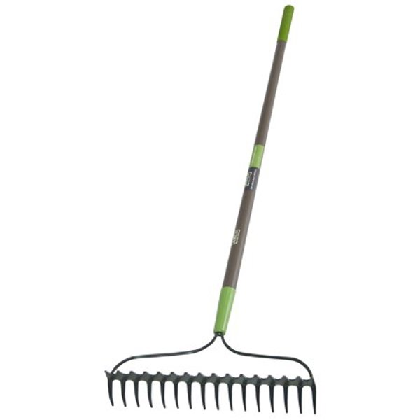 The Ames Companies, Inc. 28252100 Bow Rake 64 In Fiberglass Handle 16 Tines